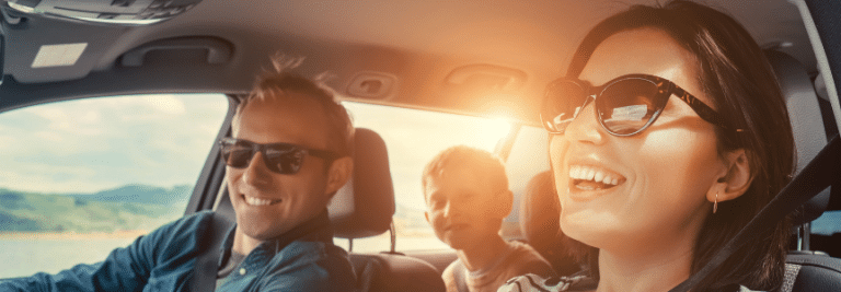 lunettes de soleil au volant west optic opticien saint herblain nantes Opticien Nantes West-Optic
